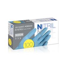 Box 100 Guanti Nitrile Blu L