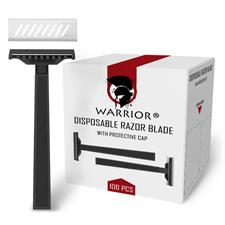 Lamette Nere Monouso Warrior 100pz